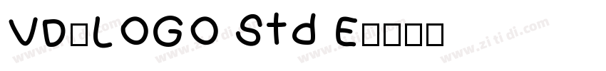 VD-LOGO Std E字体转换